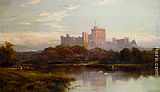 Alfred De Breanski Snr Canvas Paintings - Royal Windsor